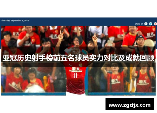 亚冠历史射手榜前五名球员实力对比及成就回顾